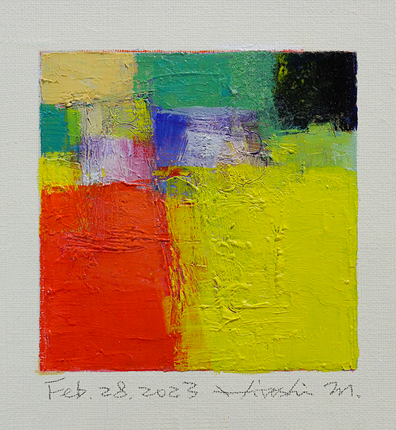 hiroshi matsumoto 9x9 paintings