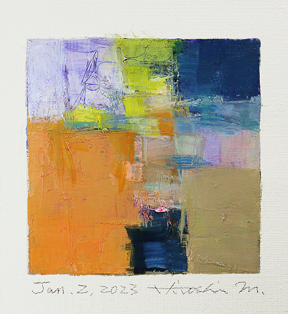 hiroshi matsumoto 9x9 paintings