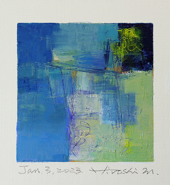 hiroshi matsumoto 9x9 paintings