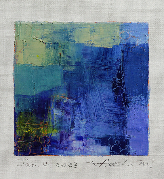 hiroshi matsumoto 9x9 paintings