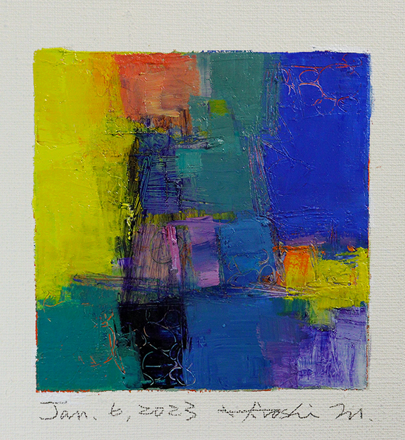 hiroshi matsumoto 9x9 paintings