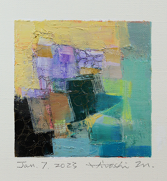 hiroshi matsumoto 9x9 paintings