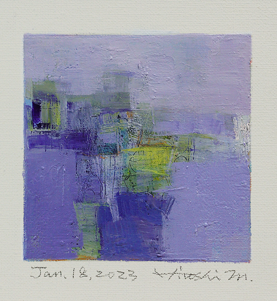 hiroshi matsumoto 9x9 paintings
