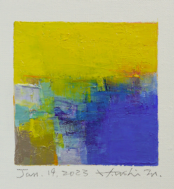 hiroshi matsumoto 9x9 paintings