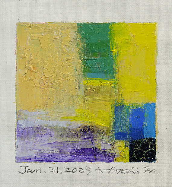 hiroshi matsumoto 9x9 paintings