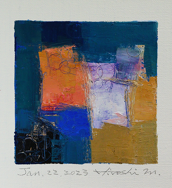hiroshi matsumoto 9x9 paintings