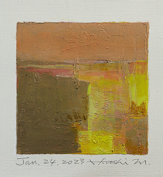 hiroshi matsumoto 9x9 paintings