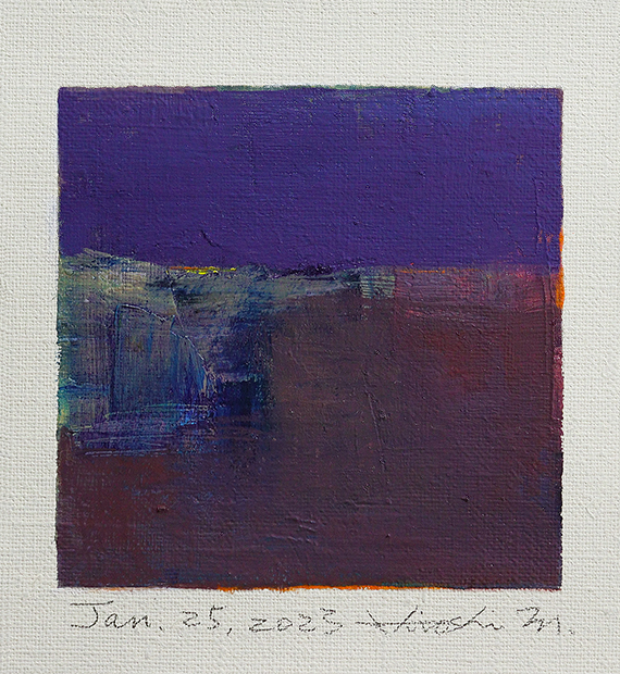 hiroshi matsumoto 9x9 paintings