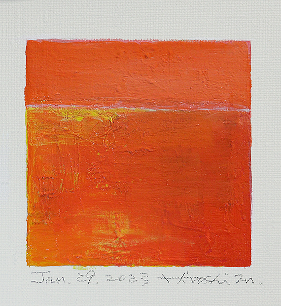 hiroshi matsumoto 9x9 paintings