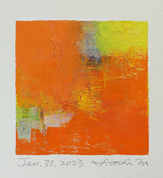 hiroshi matsumoto 9x9 paintings