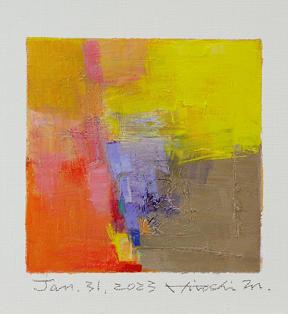 hiroshi matsumoto 9x9 paintings