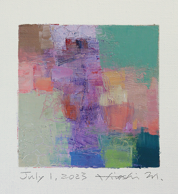 hiroshi matsumoto 9x9 paintings