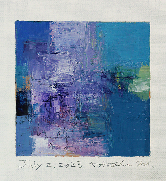 hiroshi matsumoto 9x9 paintings