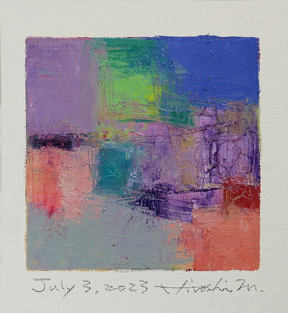 hiroshi matsumoto 9x9 paintings