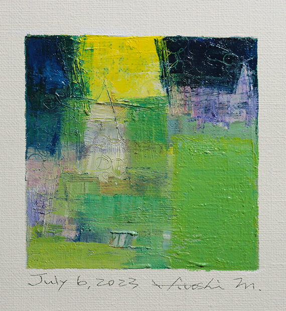 hiroshi matsumoto 9x9 paintings