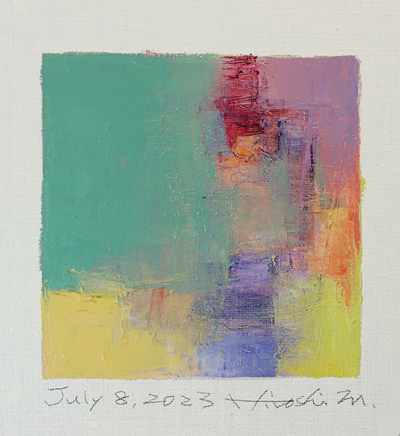 hiroshi matsumoto 9x9 paintings