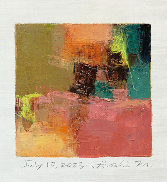 hiroshi matsumoto 9x9 paintings