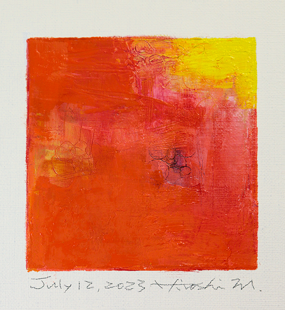 hiroshi matsumoto 9x9 paintings