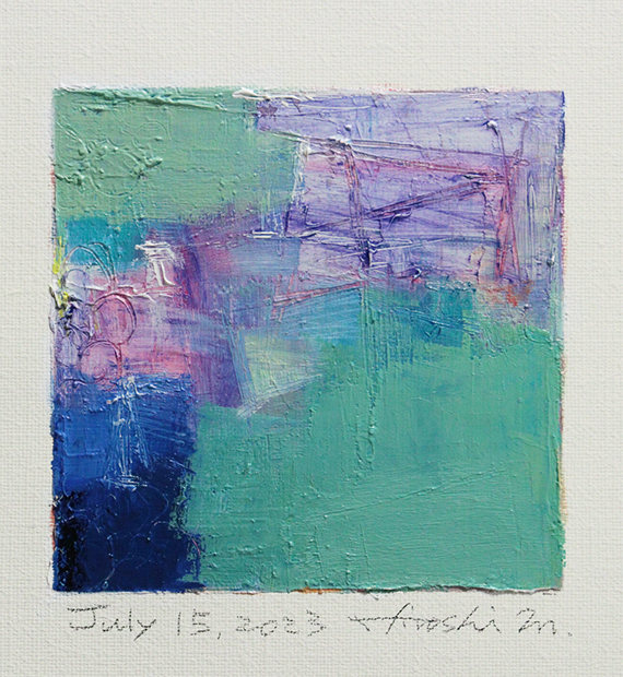 hiroshi matsumoto 9x9 paintings