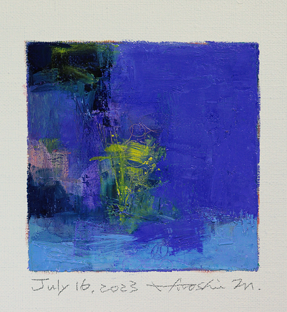 hiroshi matsumoto 9x9 paintings