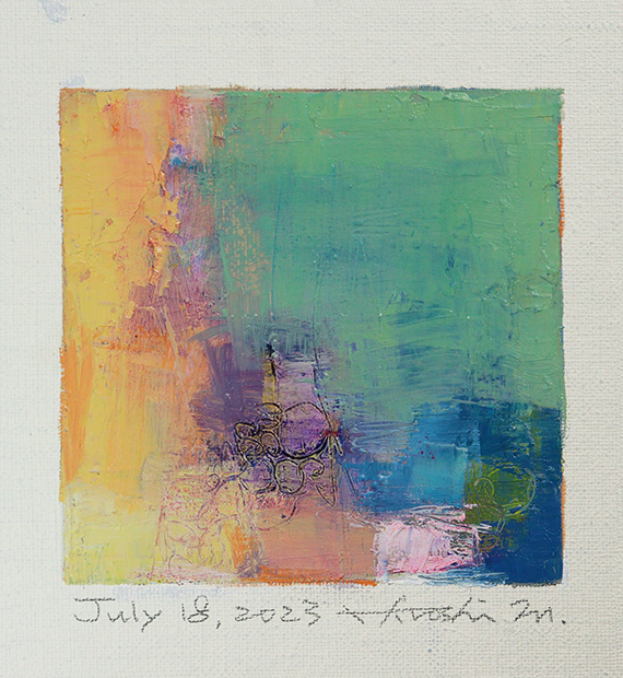 hiroshi matsumoto 9x9 paintings