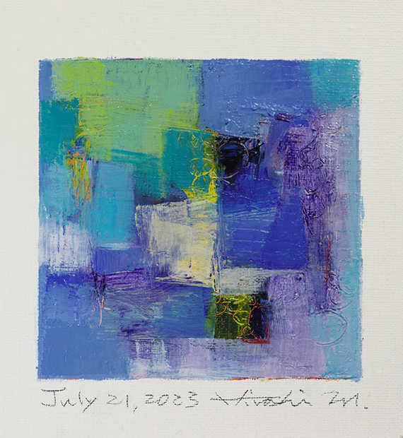 hiroshi matsumoto 9x9 paintings