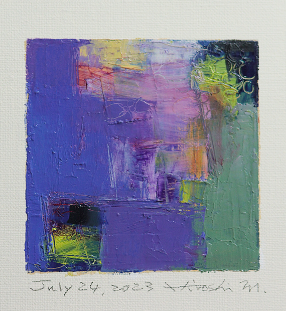 hiroshi matsumoto 9x9 paintings