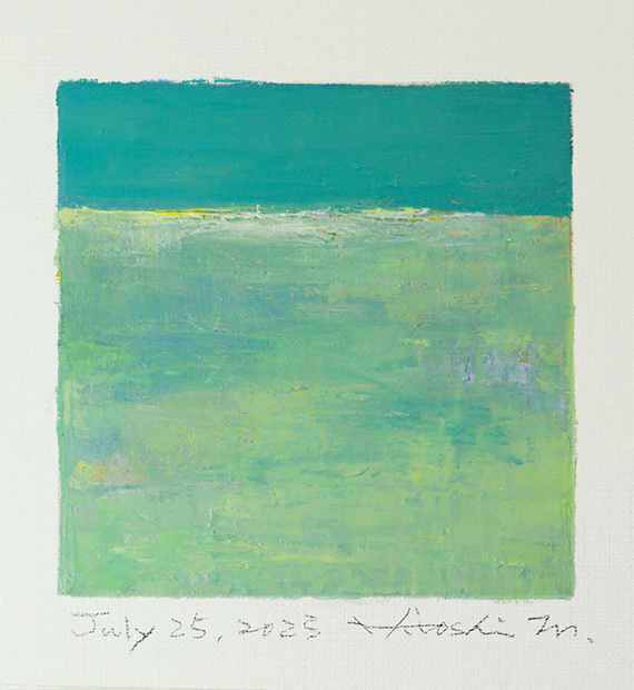 hiroshi matsumoto 9x9 paintings