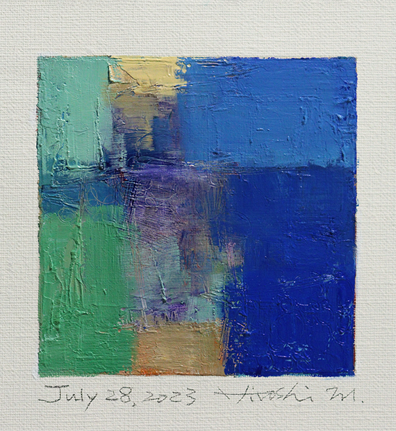 hiroshi matsumoto 9x9 paintings