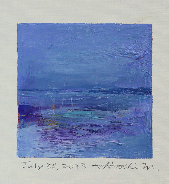 hiroshi matsumoto 9x9 paintings