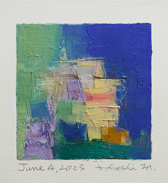 hiroshi matsumoto 9x9 paintings