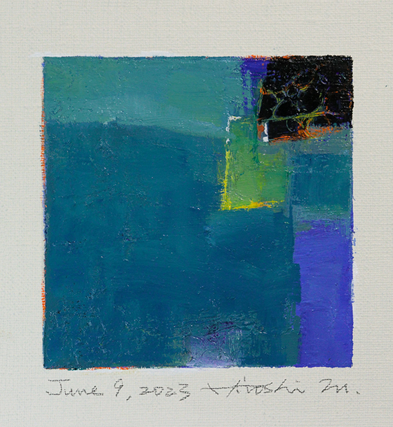 hiroshi matsumoto 9x9 paintings