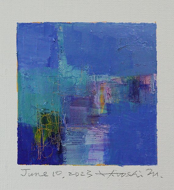 hiroshi matsumoto 9x9 paintings