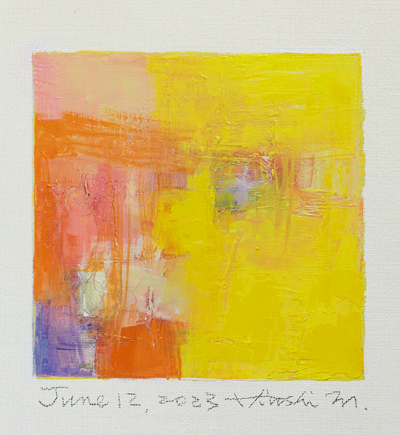 hiroshi matsumoto 9x9 paintings