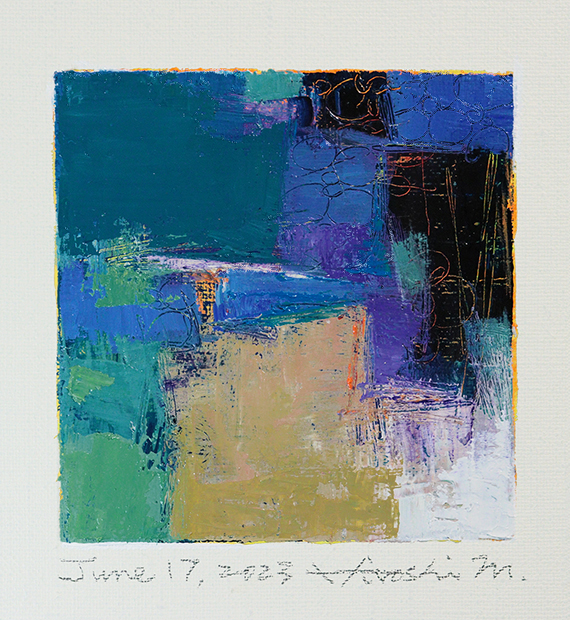 hiroshi matsumoto 9x9 paintings