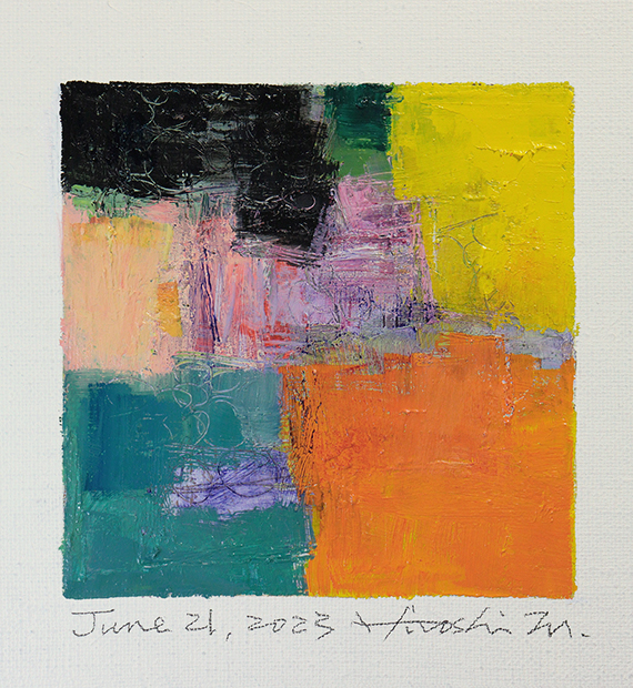 hiroshi matsumoto 9x9 paintings