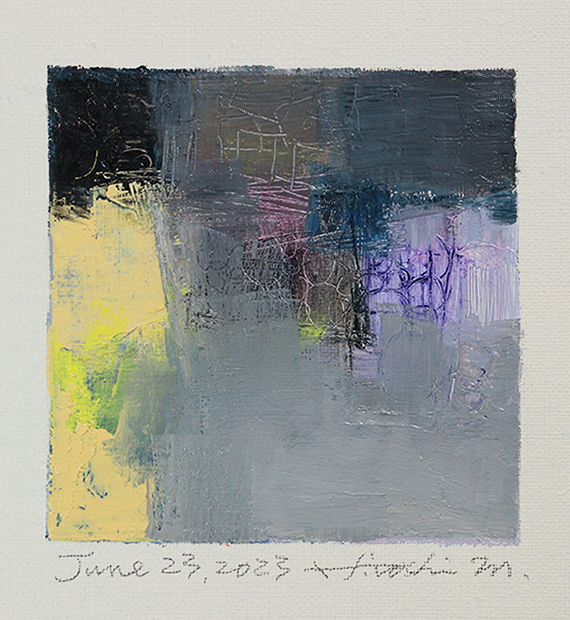 hiroshi matsumoto 9x9 paintings