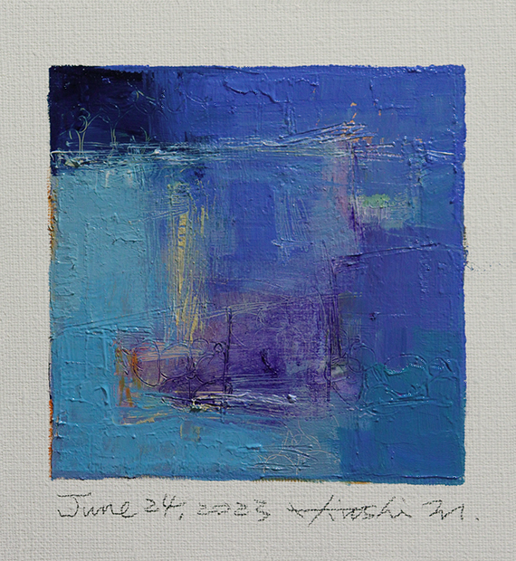 hiroshi matsumoto 9x9 paintings