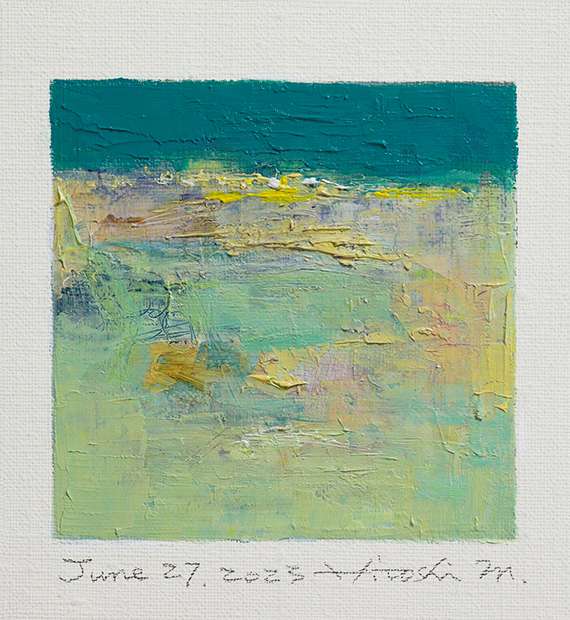 hiroshi matsumoto 9x9 paintings