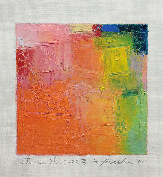 hiroshi matsumoto 9x9 paintings