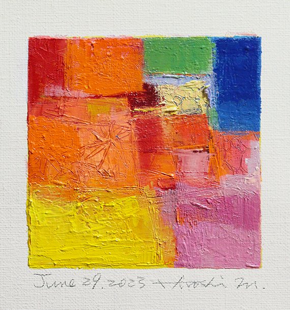 hiroshi matsumoto 9x9 paintings