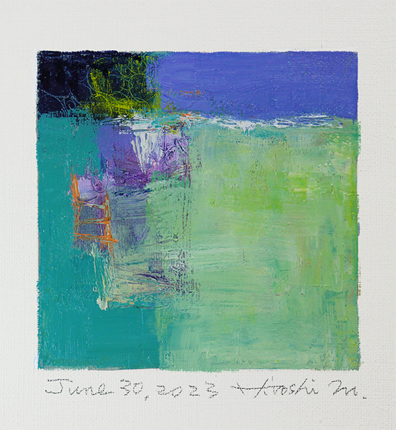 hiroshi matsumoto 9x9 paintings