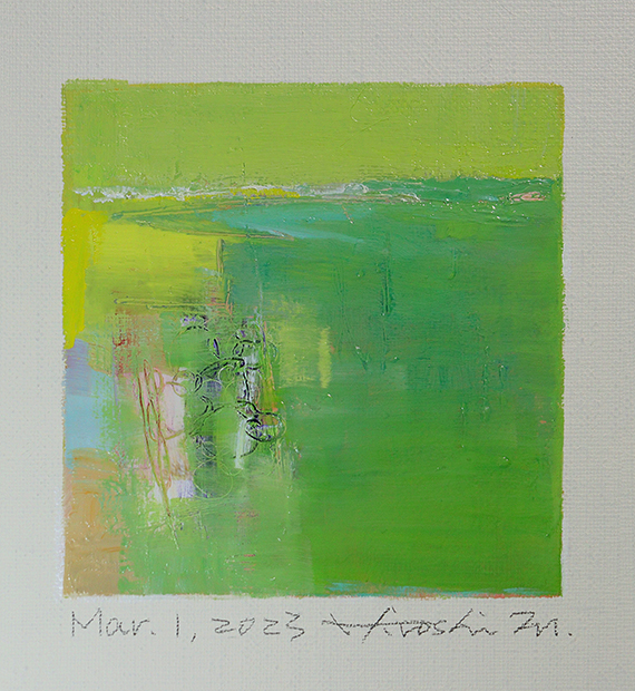 hiroshi matsumoto 9x9 paintings