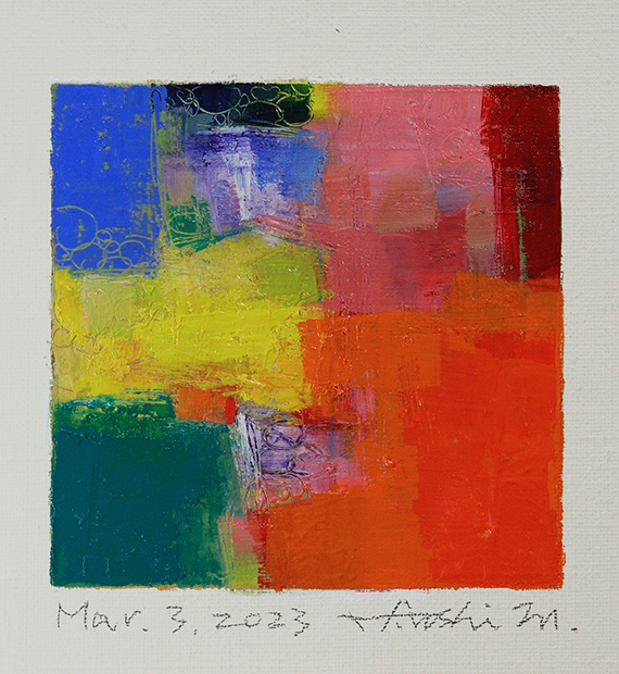 hiroshi matsumoto 9x9 paintings