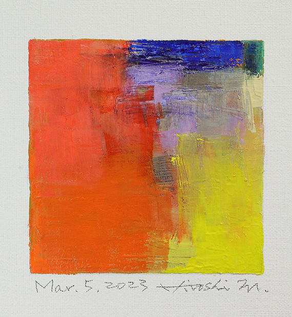 hiroshi matsumoto 9x9 paintings