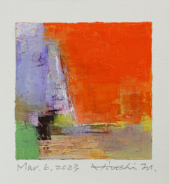 hiroshi matsumoto 9x9 paintings