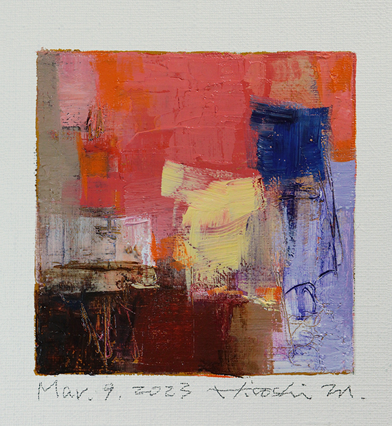 hiroshi matsumoto 9x9 paintings