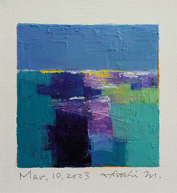 hiroshi matsumoto 9x9 paintings