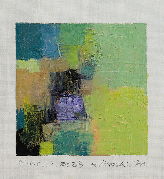 hiroshi matsumoto 9x9 paintings