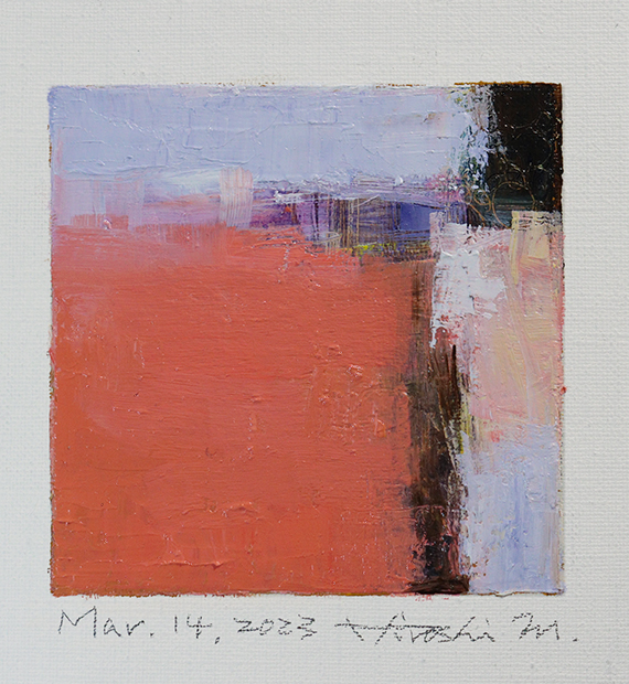 hiroshi matsumoto 9x9 paintings